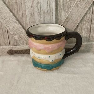 Boston Warehouse 2019 Stacked Donut Mug